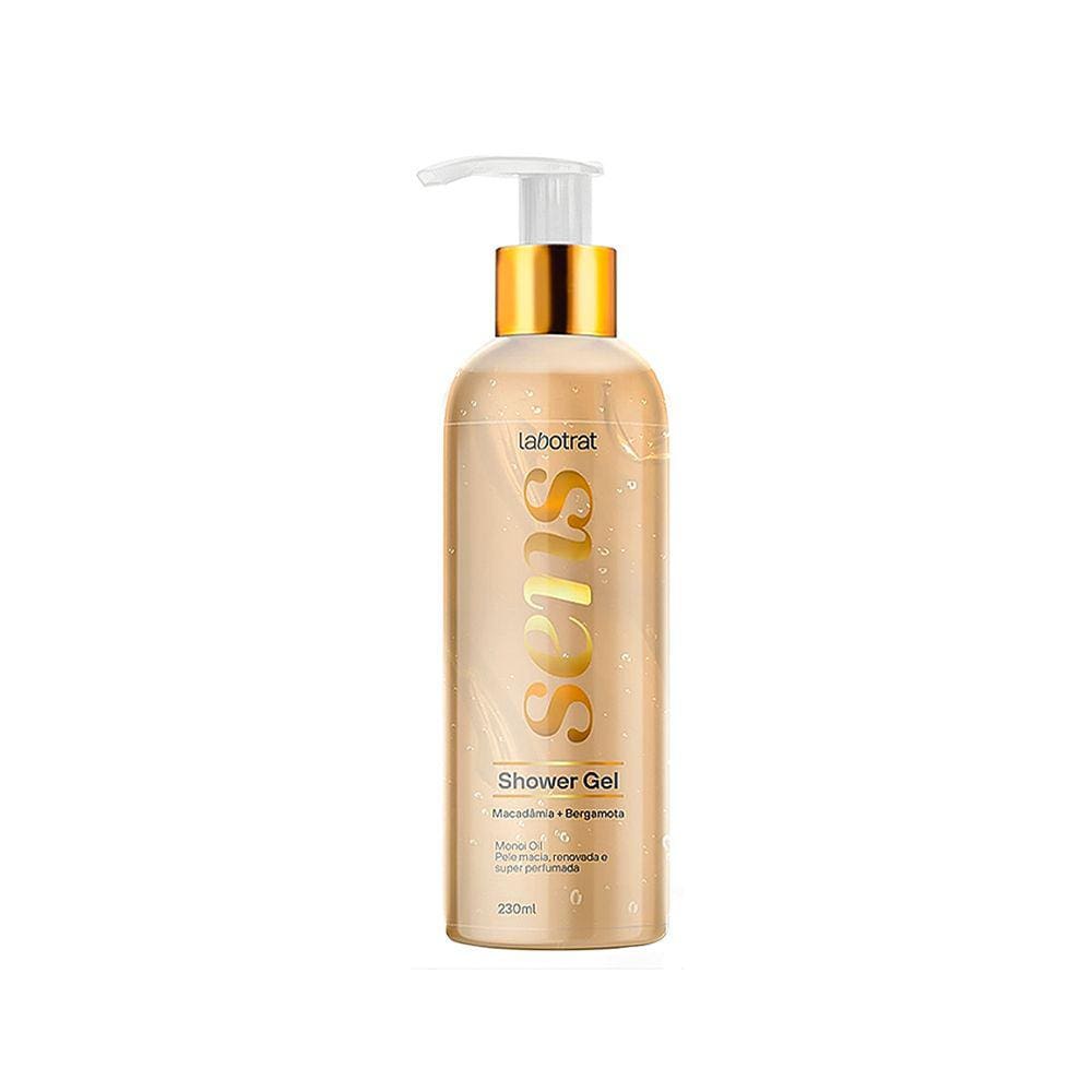 Shower Gel Macadamia E Bergamota 230Ml Sens Labotrat