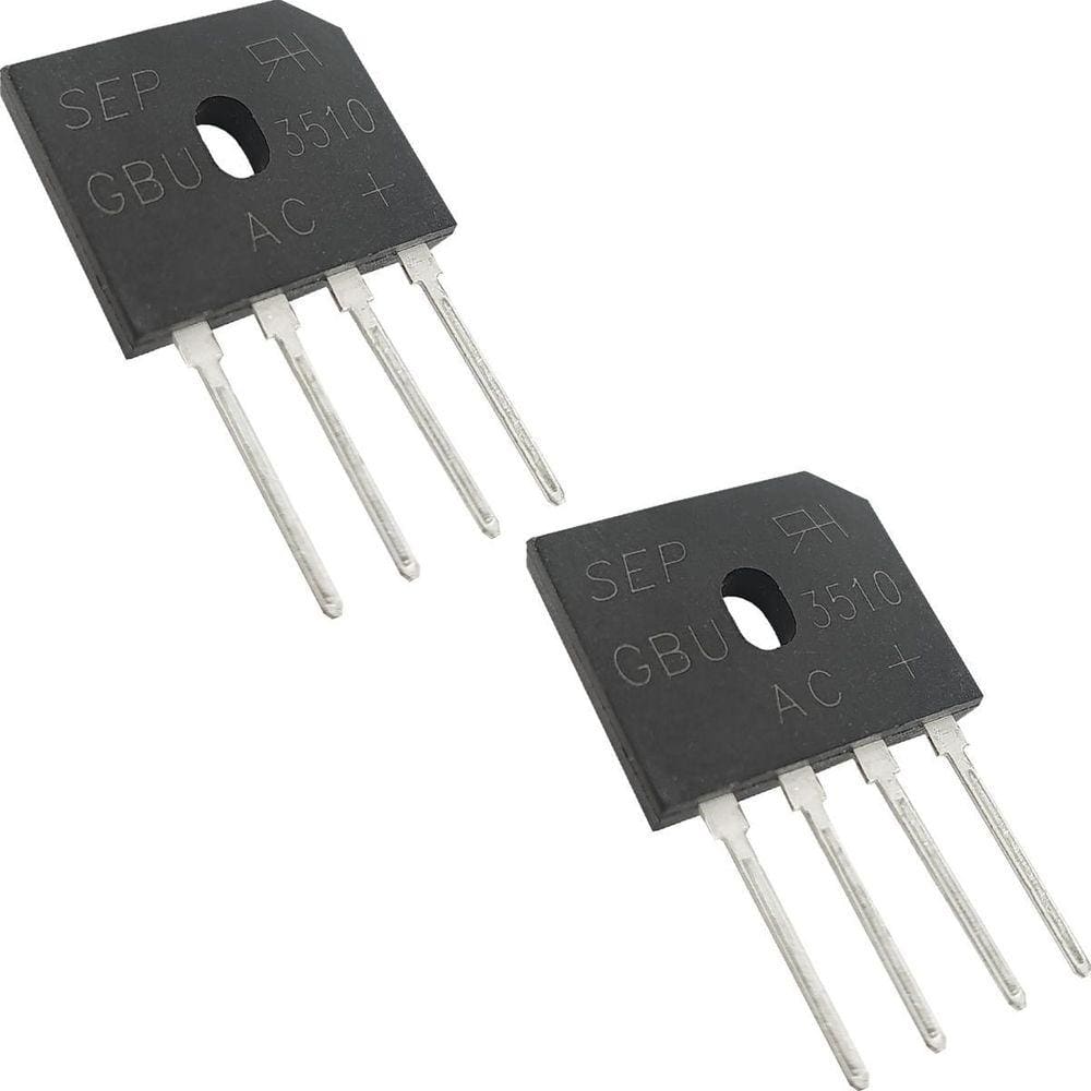 2 Ponte Retificadora Gbu3510 - 50-1000V - 35A