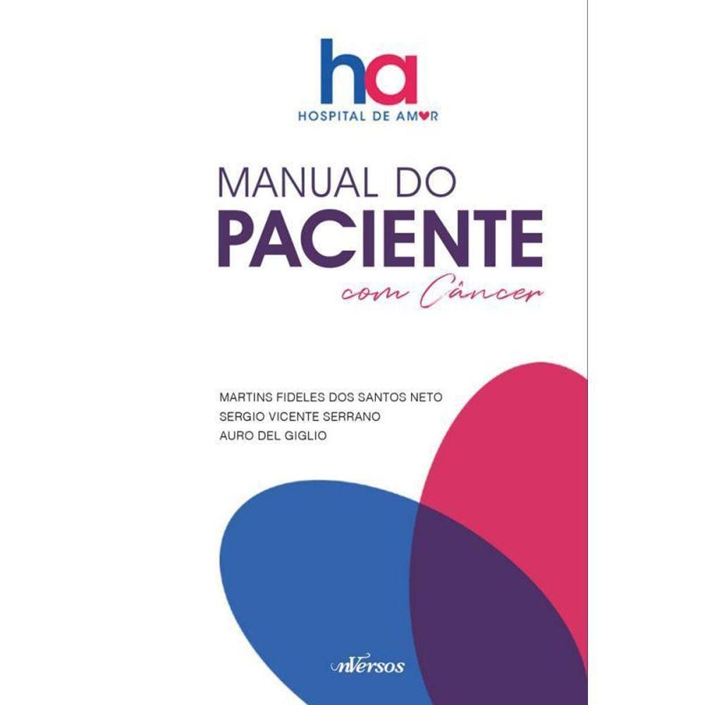 Livro Manual Do Paciente Com Câncer