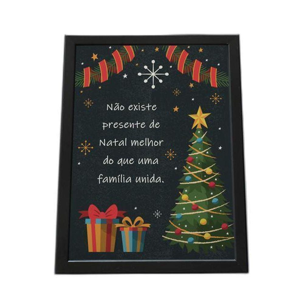 Quadro Com Moldura Não Existe Presente De Natal