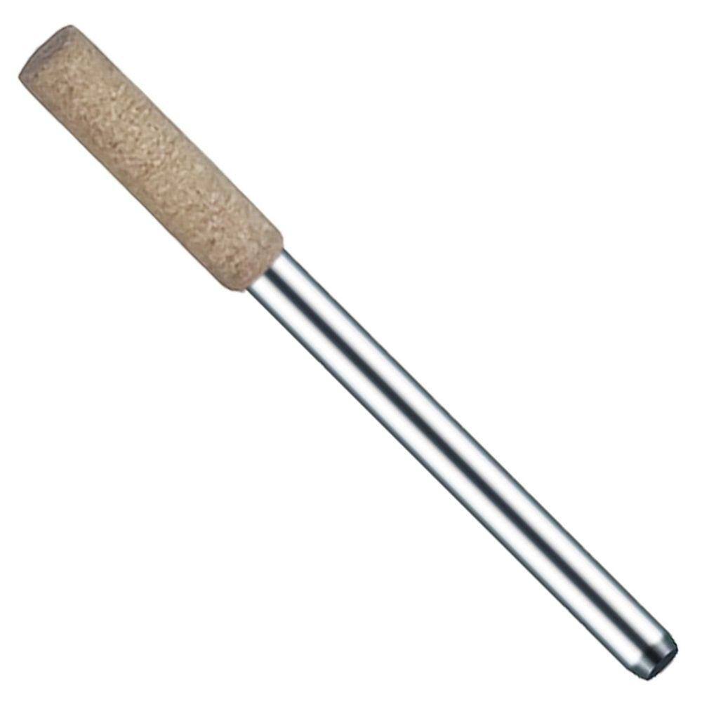 Ponta Montada 4Mm Couro Haste 3Mm Polimento Micro Retíficas