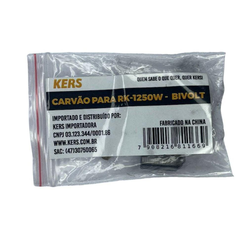 Par de Carvão Para RK 1250W Bivolt Kers