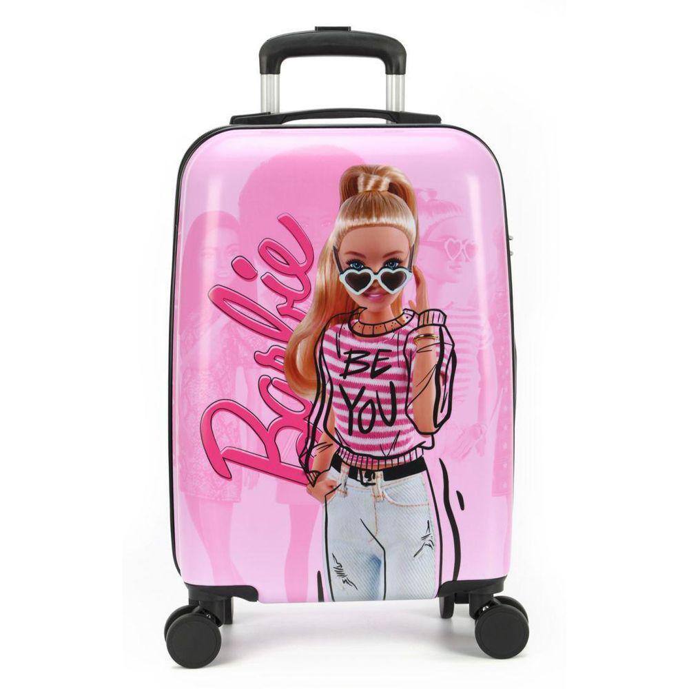 Mala Barbie Girl Policarbonato 33x53x24cm - Resistente