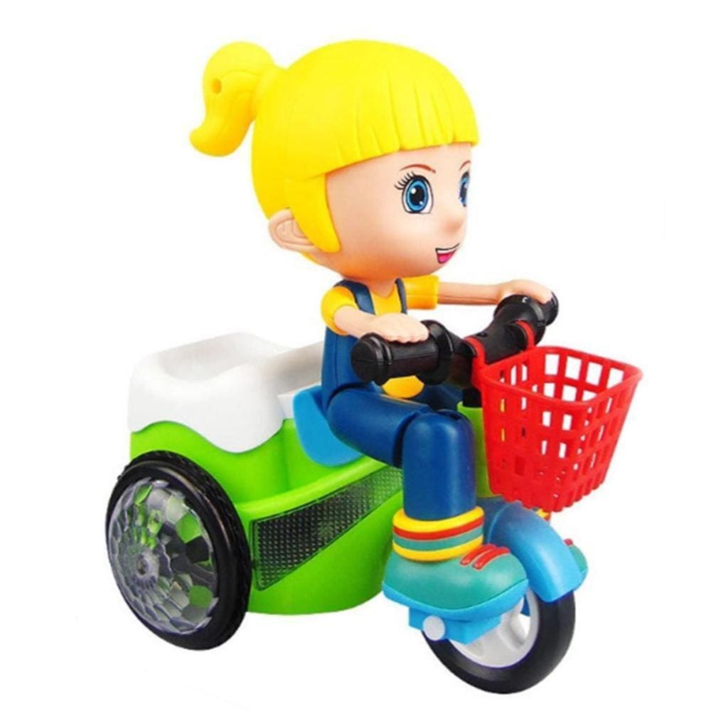 Boneco Brinquedo Bicicleta Com Rotação 360 Emoção Pura