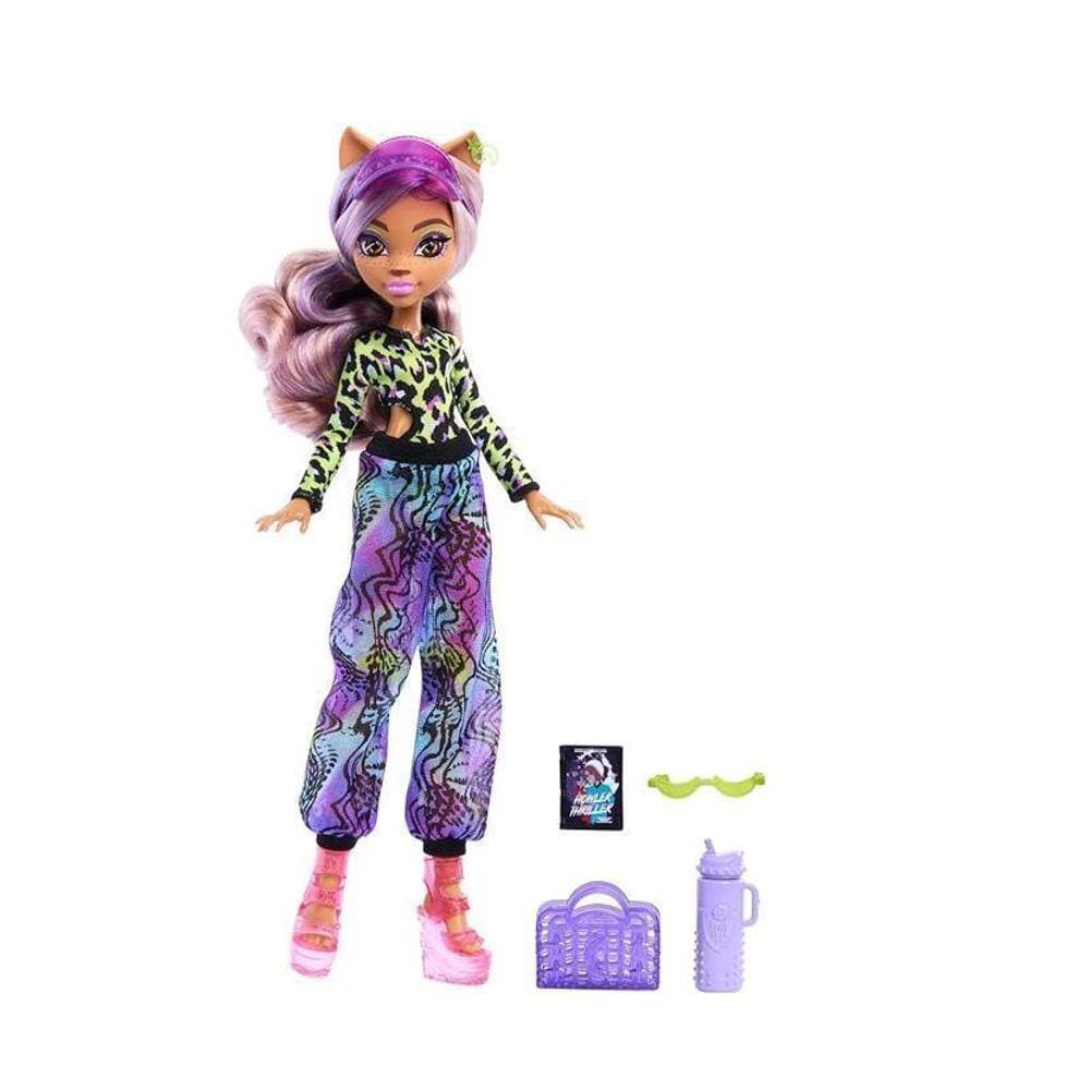 Boneca Monster High Clawdeen Ilha Do Terror - Mattel