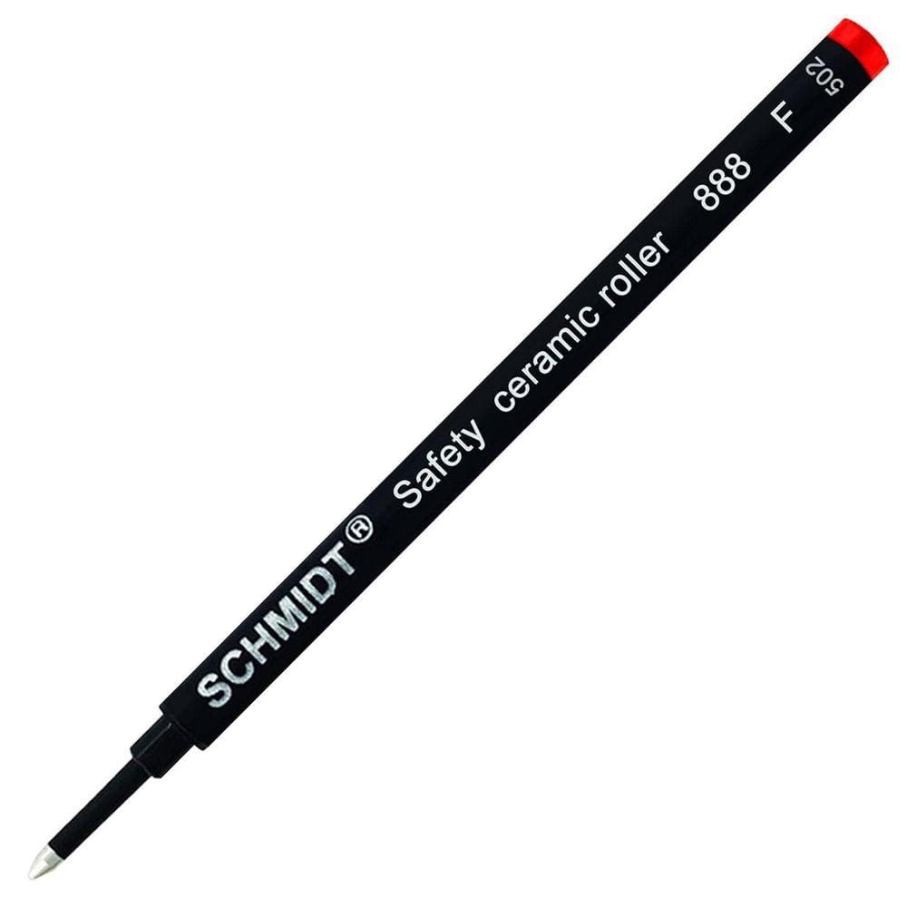Carga Caneta Rollerball Schmidt 888 Ceramic Vermelha F