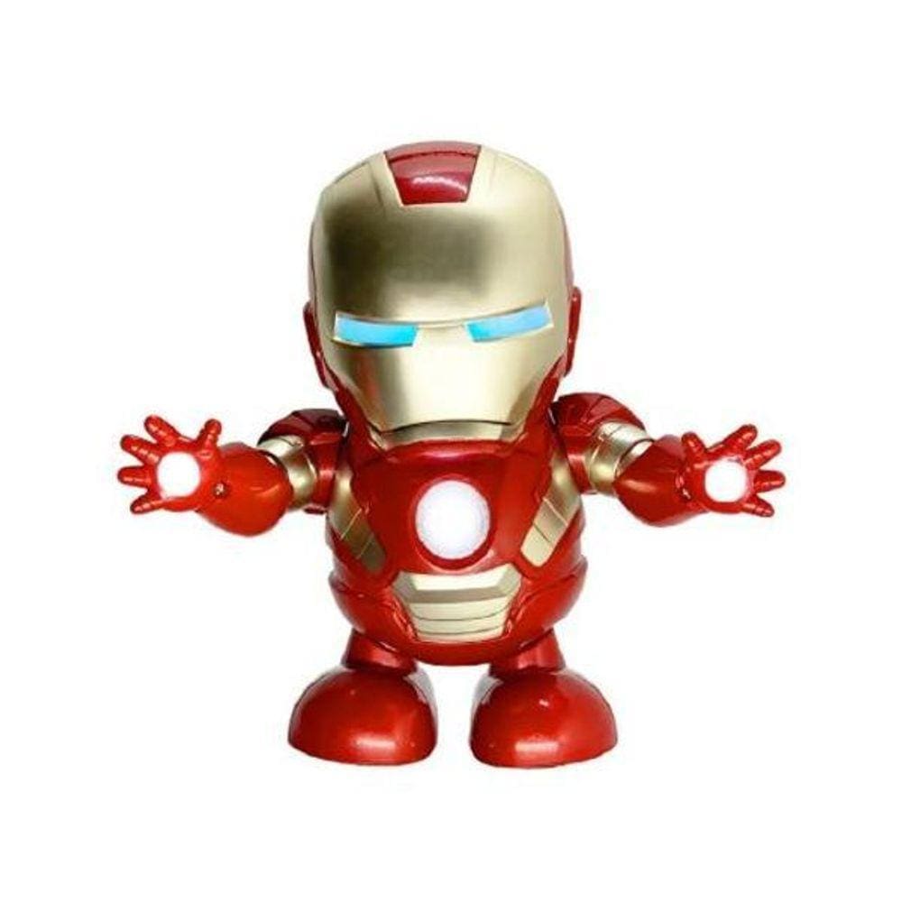 Robo Homem Ferro Tony Stark Brinquedo Dança Presente Criança
