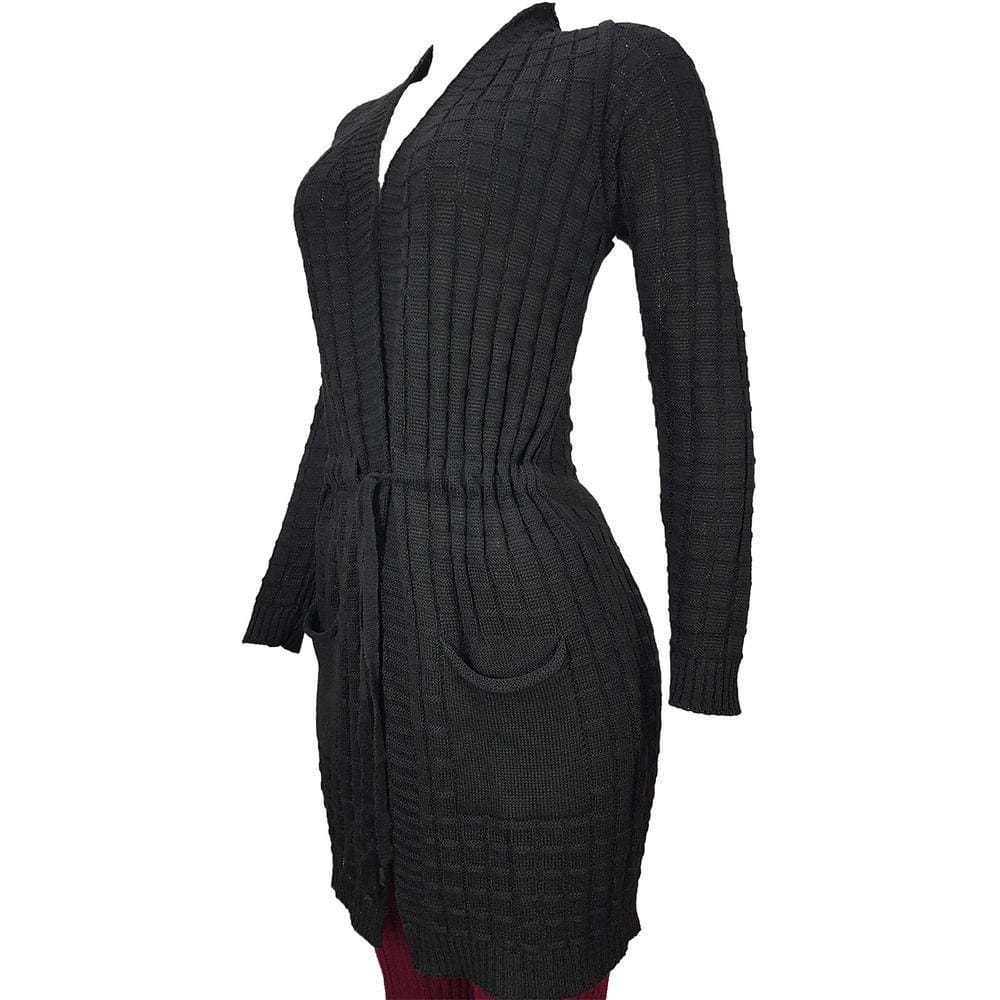 Sobretudo Feminino Links Bolso - Katlen Tricot