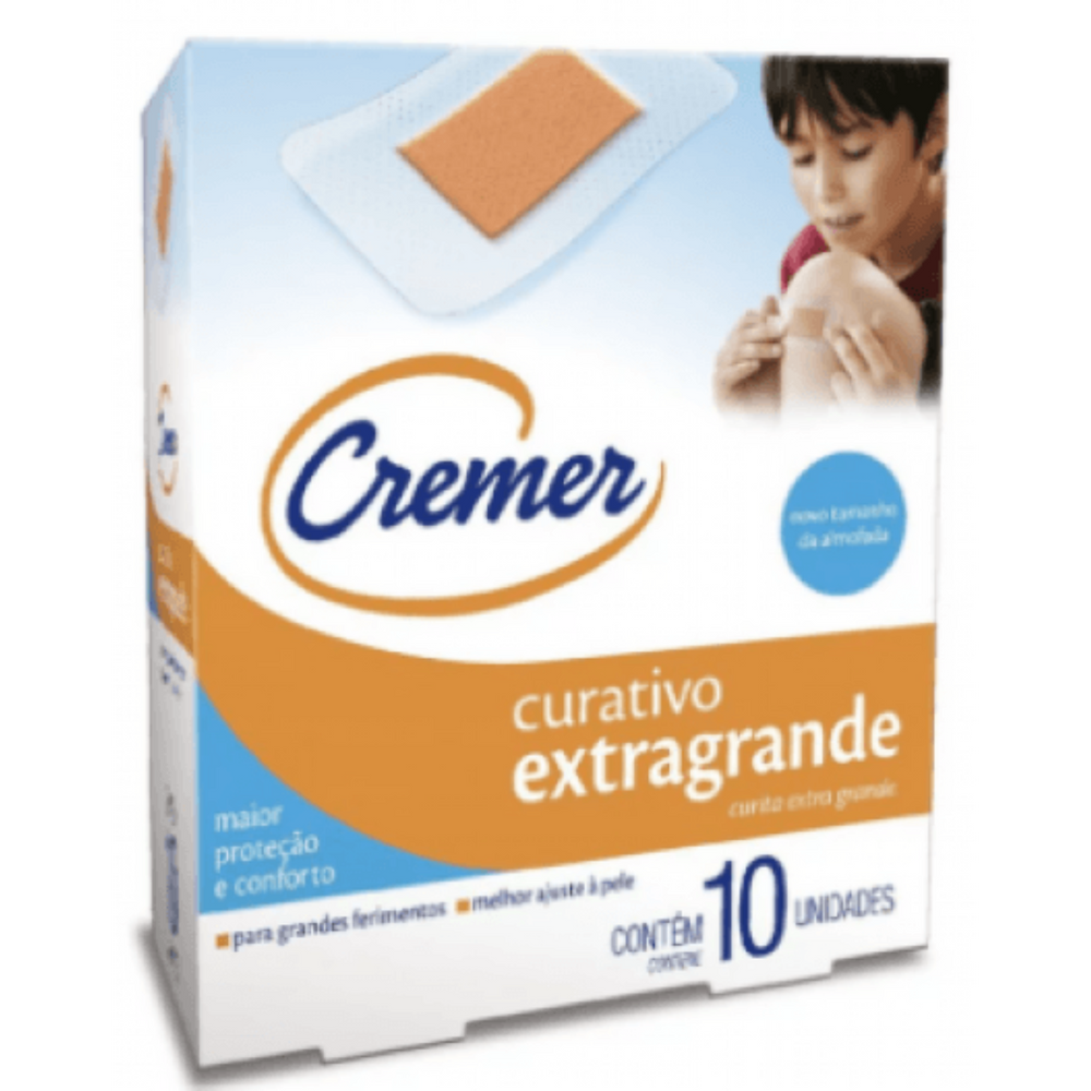 Curativo Extra Grande Com 10 - Unidade