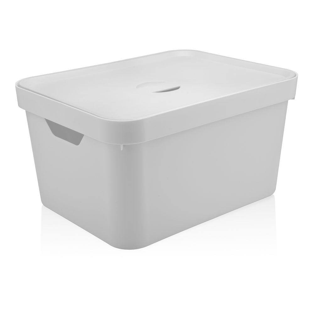 Caixa Organizadora Gigante Com Tampa Branca 46X36 Marca Ou