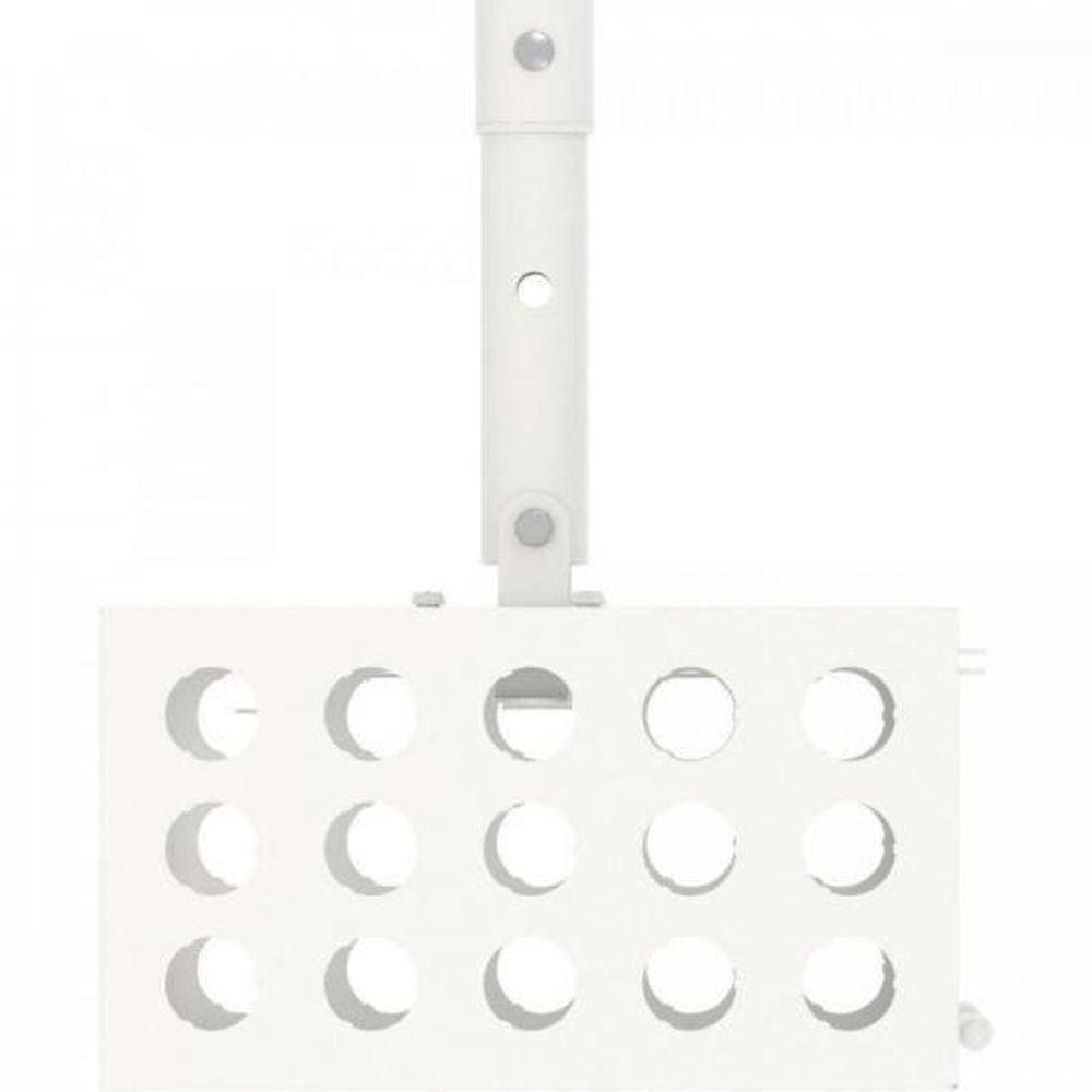 Suporte de Teto Para Projetor Multi-Gaiola Branco Multivisão [F002]