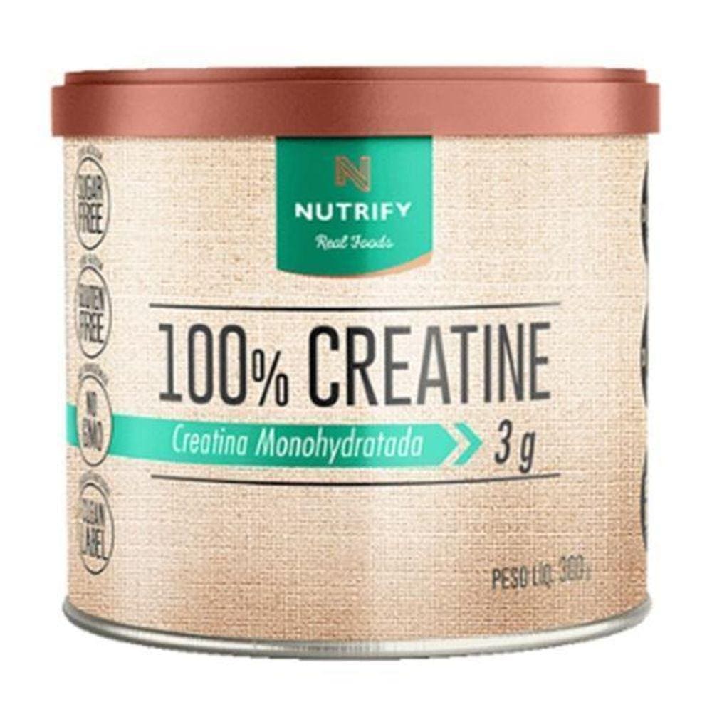 Kit 2X: Creatine 100% Creatina Monohidratada Nutrify 300G