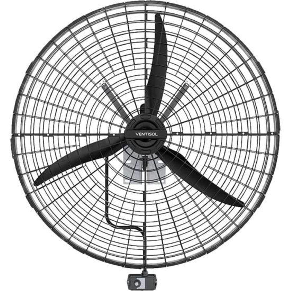 Ventilador de Parede Ventisol GP VP1M2 1 Metro Preto 220v [F002]