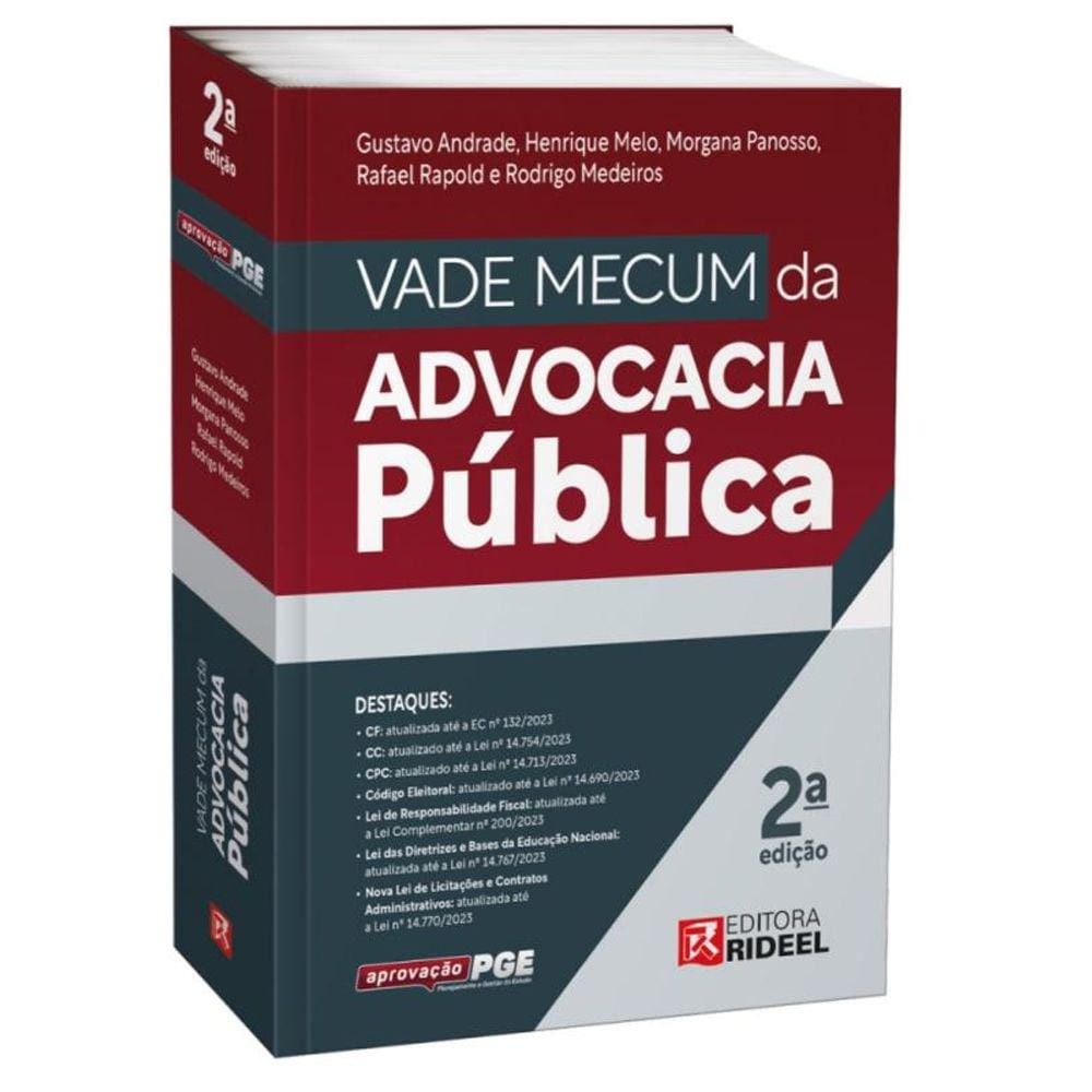 Vade Mecum Advocacia Pública - Concurso - 2ª Edição