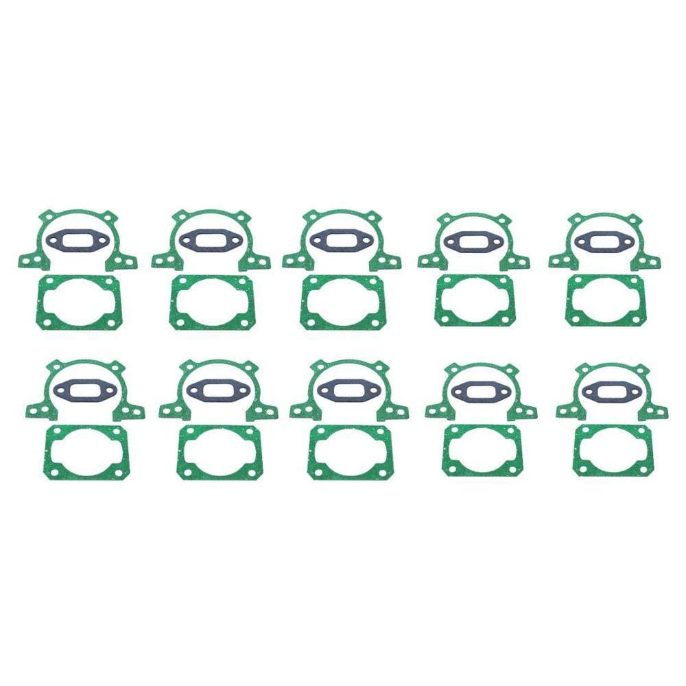 10 Kit Jogo Juntas Roçadeira Grama Para Stihl Fs 160 220 280