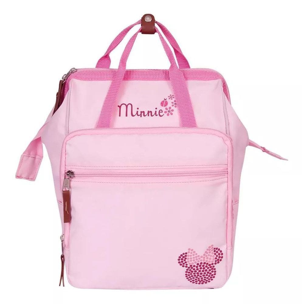 Mochila Maternidade Disney Minnie Com Trocador - Dermiwil