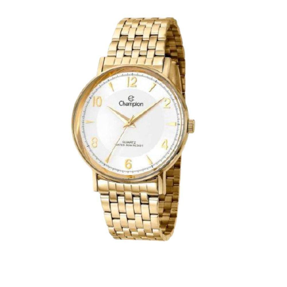 Relógio Feminino Champion Dourado Cn29481D