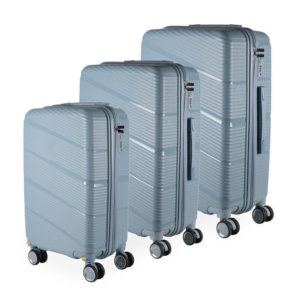 Conjunto Malas 35Kg + 23Kg + 10Kg Polipropileno Inquebrável