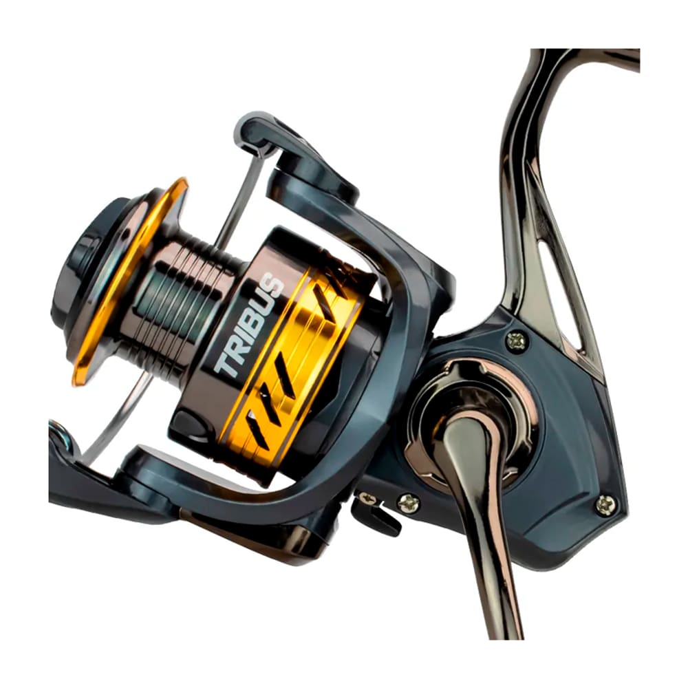 Molinete Saint Plus Tribus Pesca 3000 Antirreverso Instantâneo 5.2:1 6Kg Rol.5+1