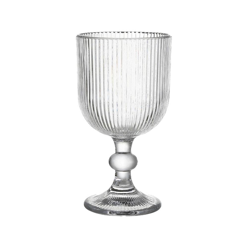 Conjunto de 6 Peças Taça Reluz Vidro 360ml Haus
