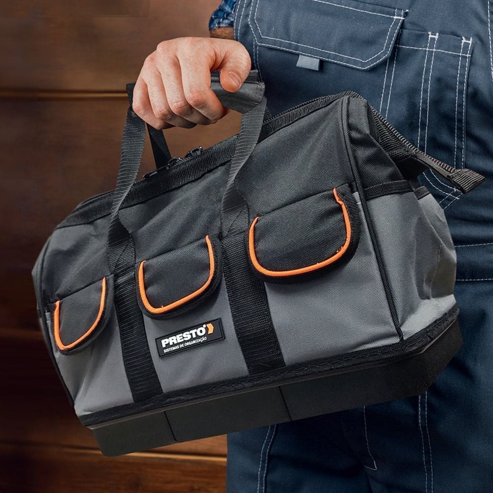 Bolsa Ferramentas 15 Polegadas com Fundo Rígido | Extra