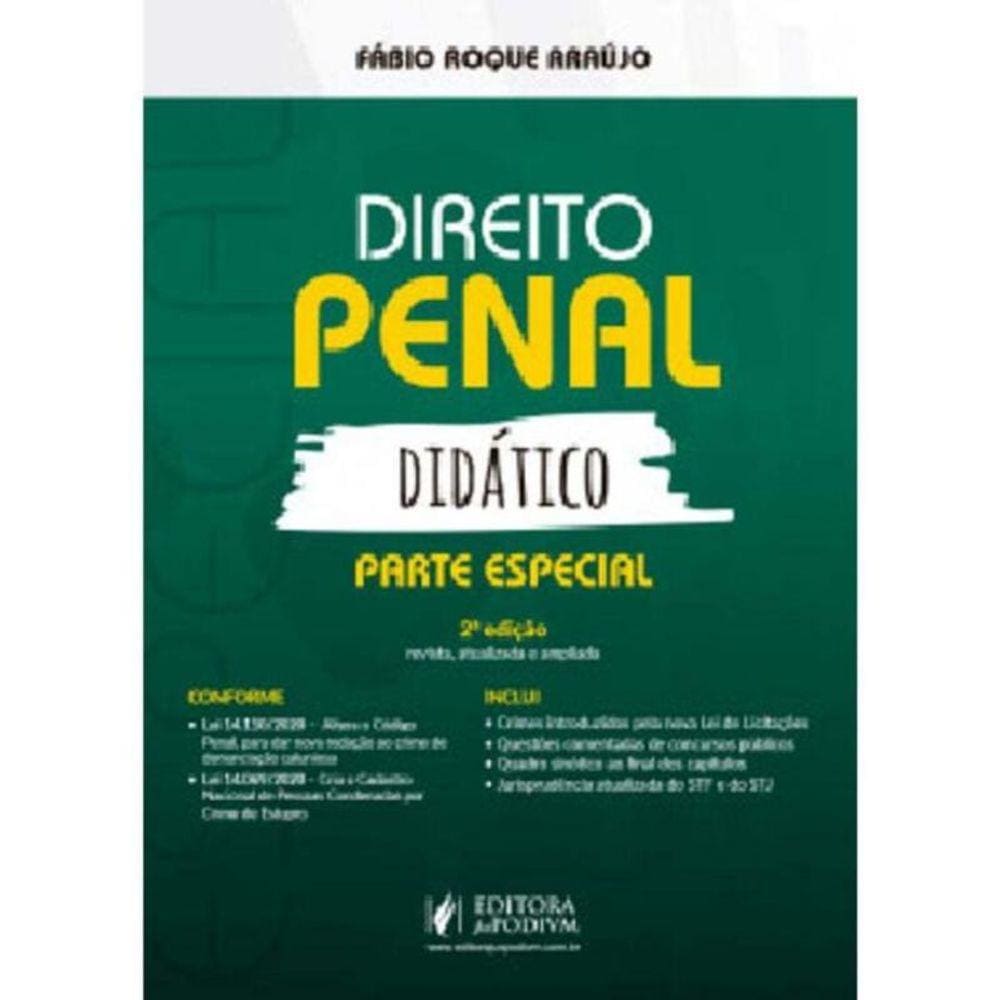 Direito Penal Didático - Parte Especial - 02Ed/21
