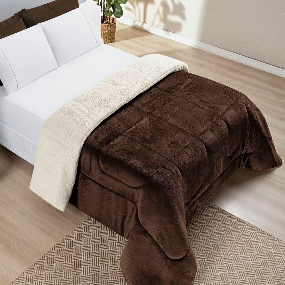 Edredom King Coberdrom Sherpa-mantinha Everest 1 Peça