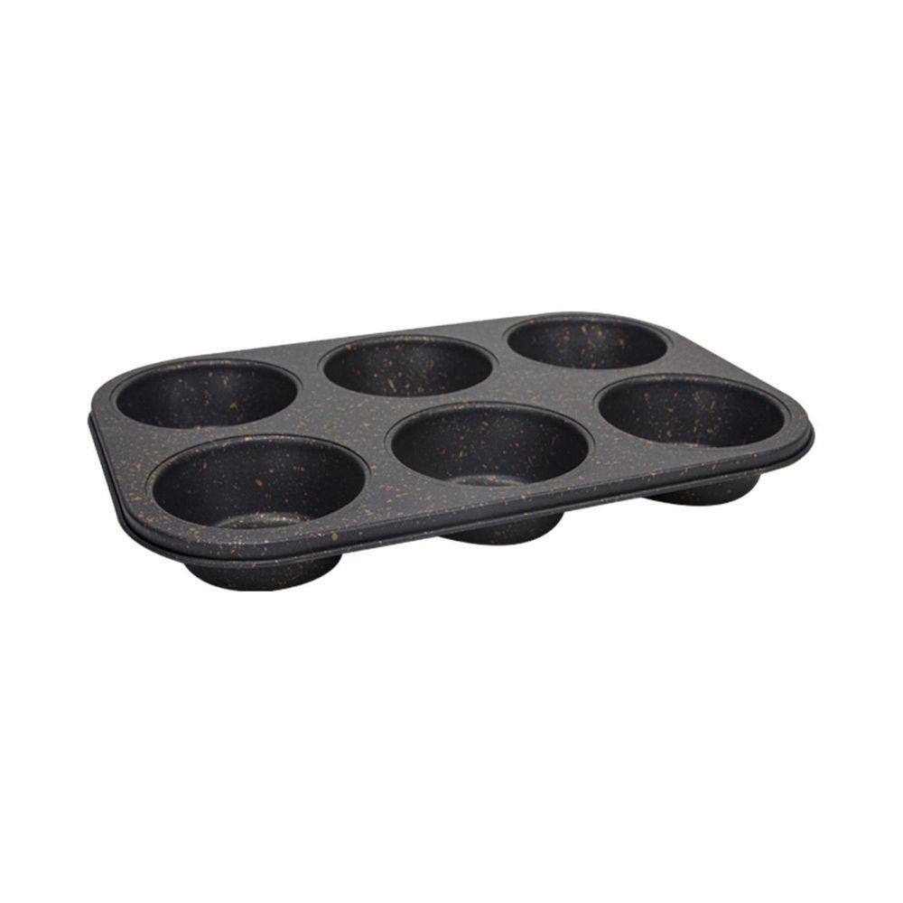 Forma Assadeira Para Cupcake Empada Antiaderente 6 Cavidades