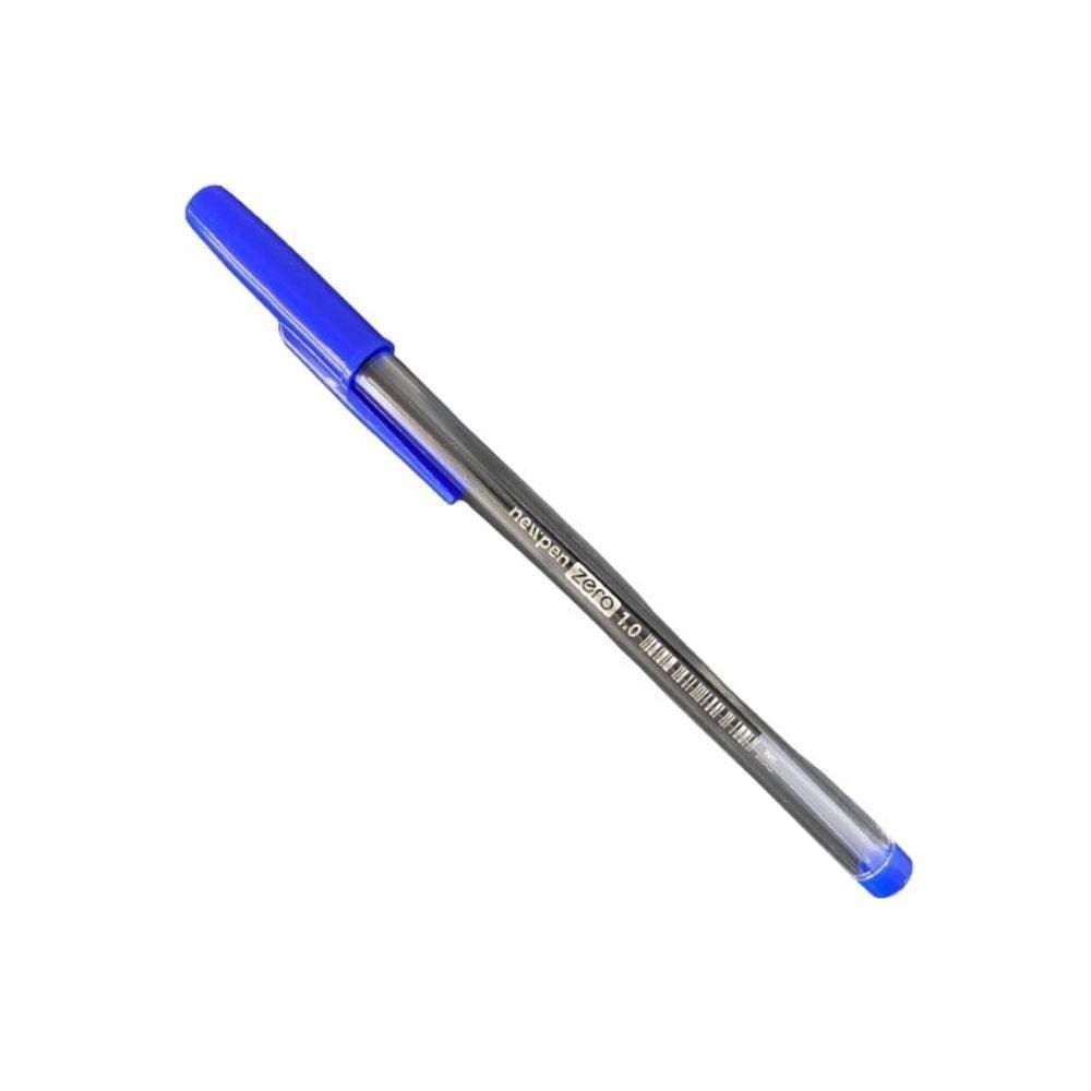 Caneta Esferográfica Zero 1.0 Azul Newpen