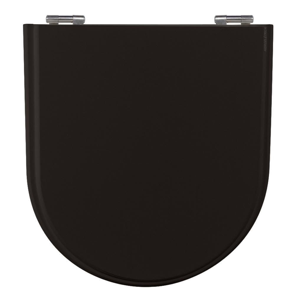 Assento Poliéster Laminado Calypso Preto Vaso Incepa Preto