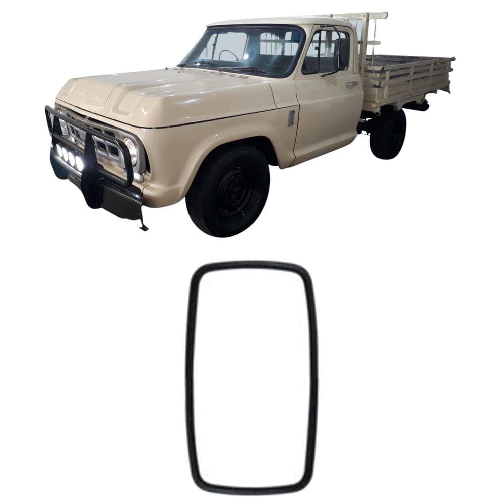 Espelho Retrovisor Plano Externo Caminhão Chevrolet C10 D10