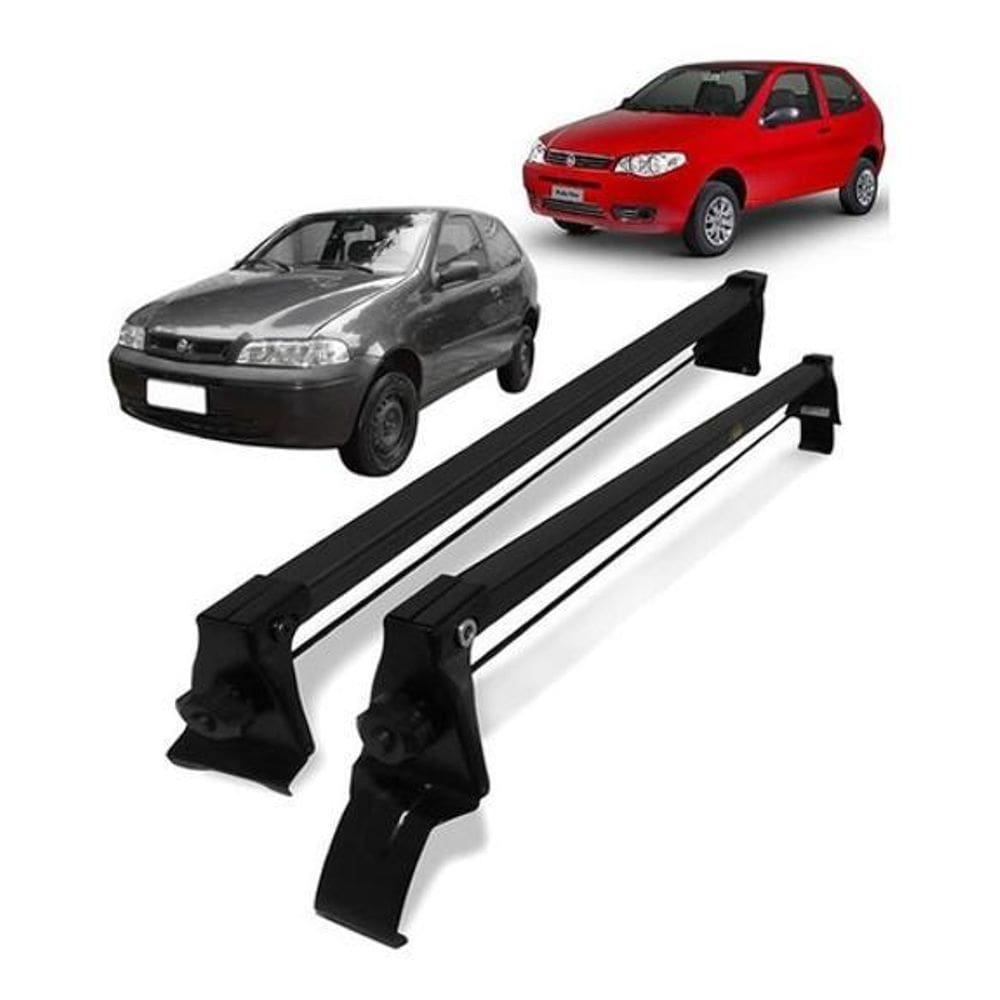 Rack De Teto Fiat Palio Fire 2P 96-16 VHIP 45kg Preto