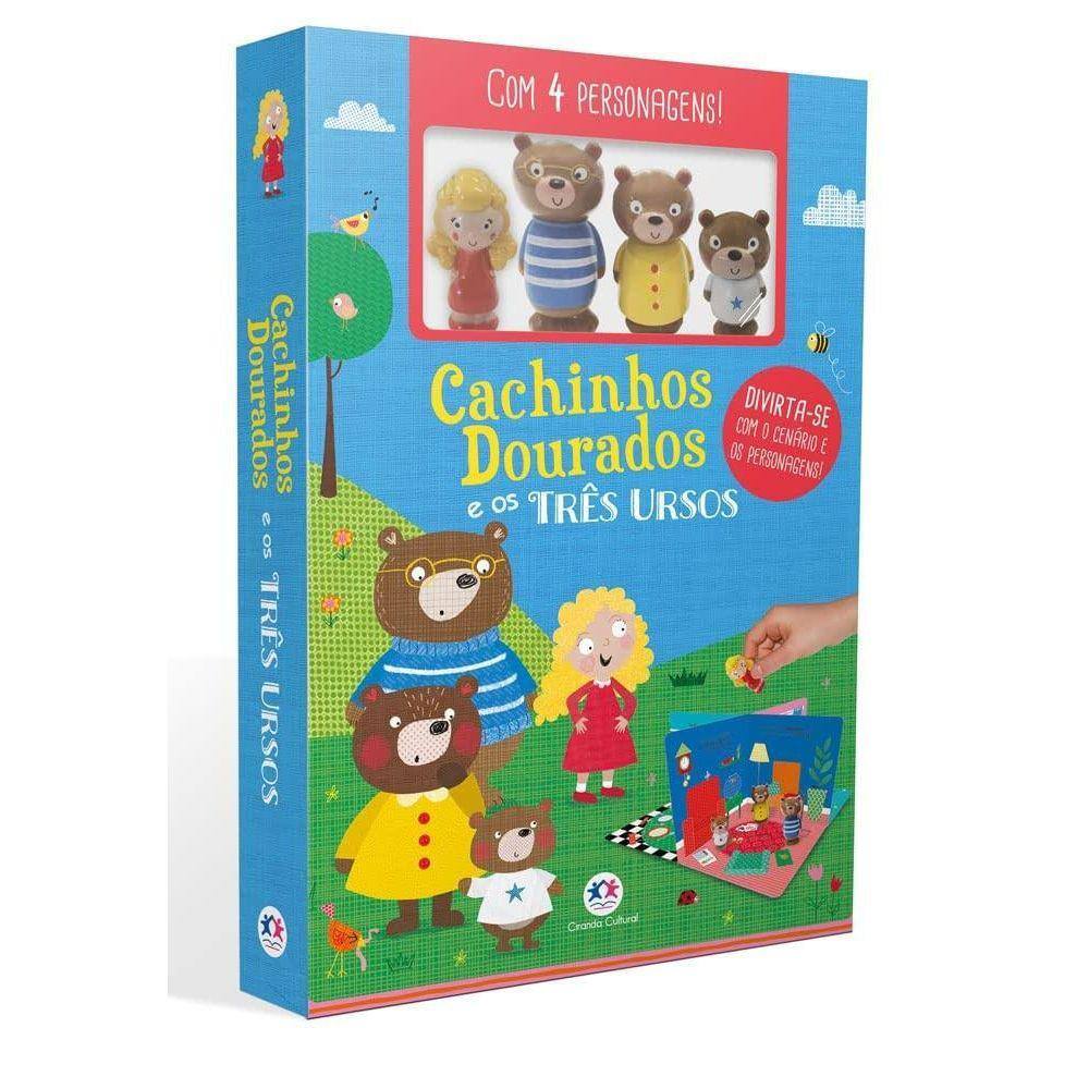 Cenário Animado - Cachinhos Dourados E Os Três Ursos
