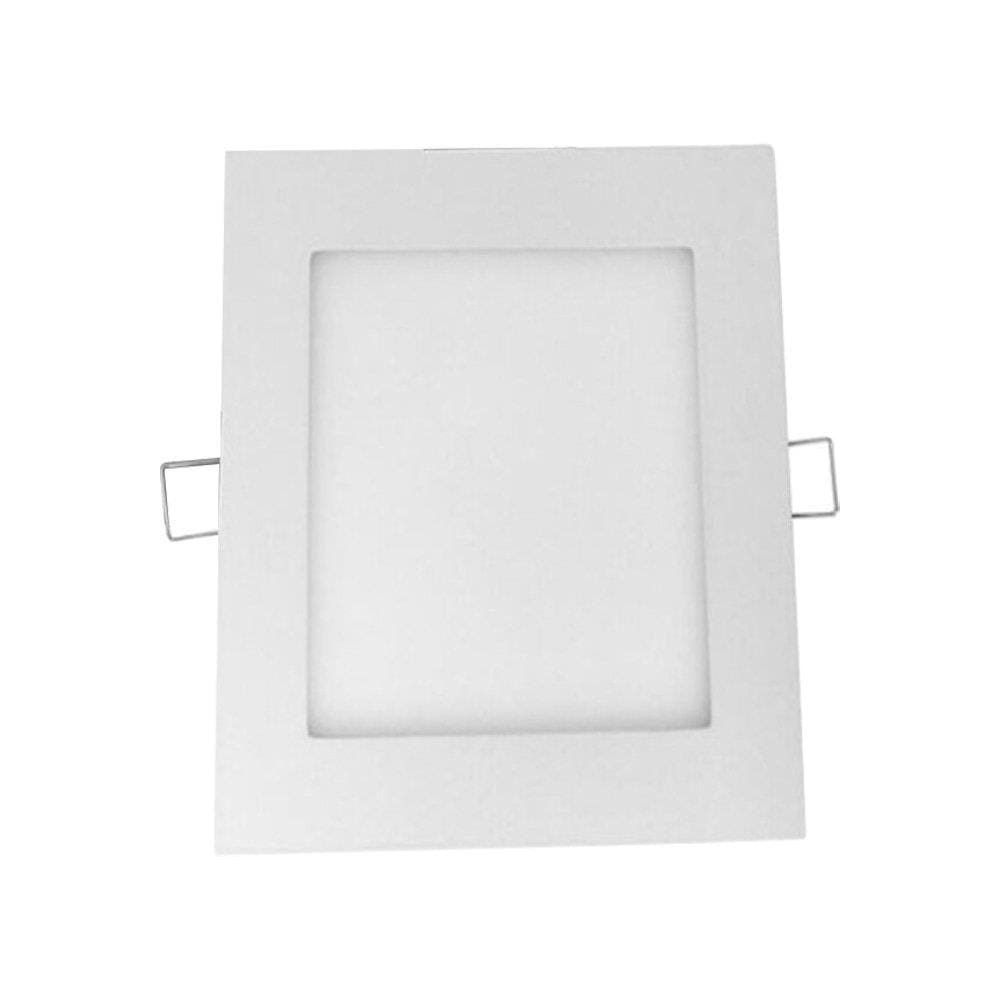 Plafon Painel Foxlux LED 12cm Quadrado Embutir 6w 6,5k