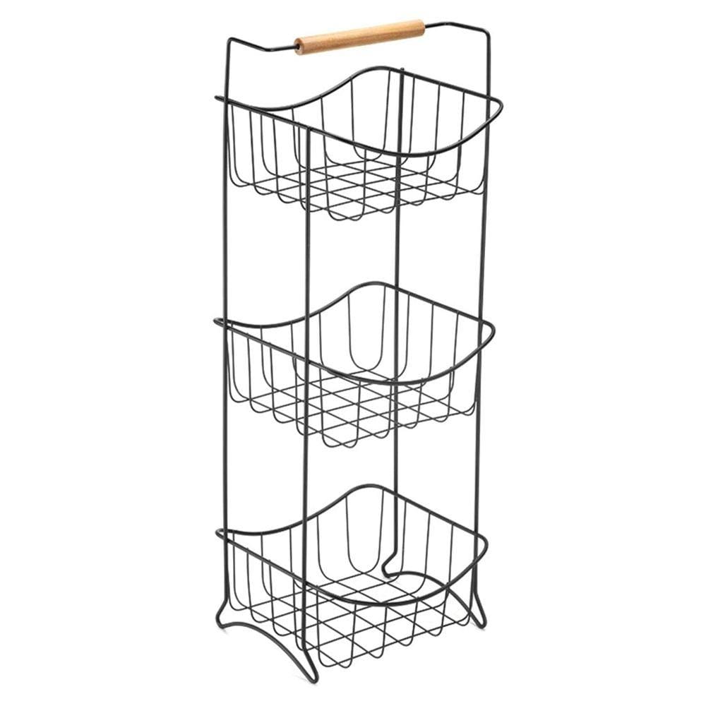 Fruteira Tripla Arthi Eco Black