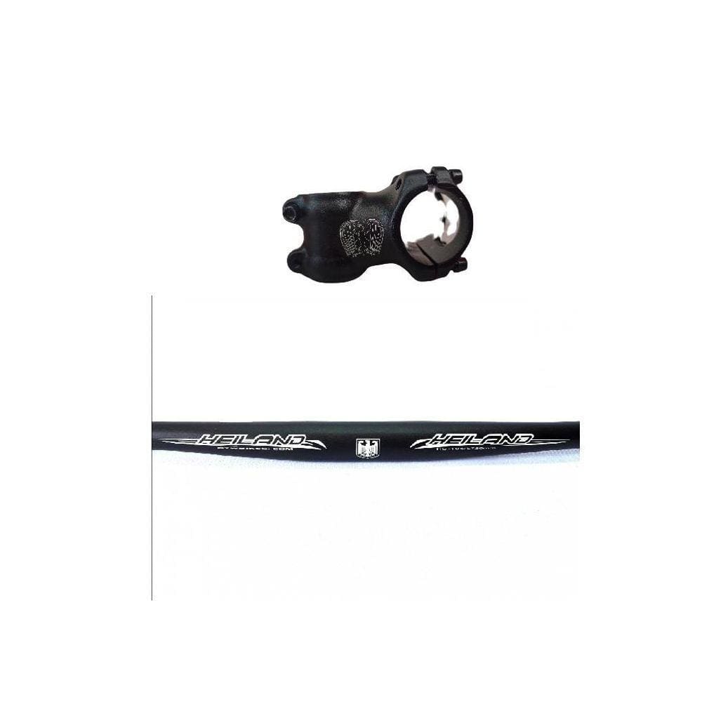 Kit Mesa Heiland Bicicleta 50Mm 31,8Mm + Guidão Heiland