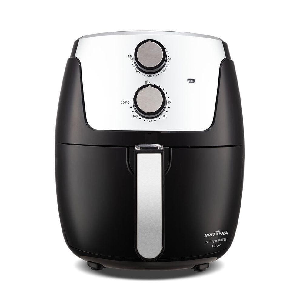 Fritadeira Air Fryer Britânia 4,2l 1500w Bfr38 Dura Mais 220V