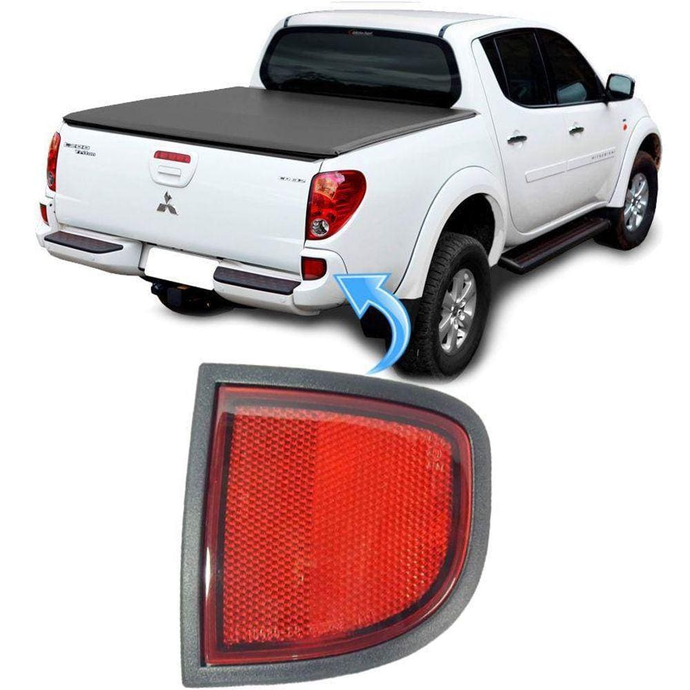 Defletor Traseiro Mitsubishi L200 Triton Ld Olho De Gato