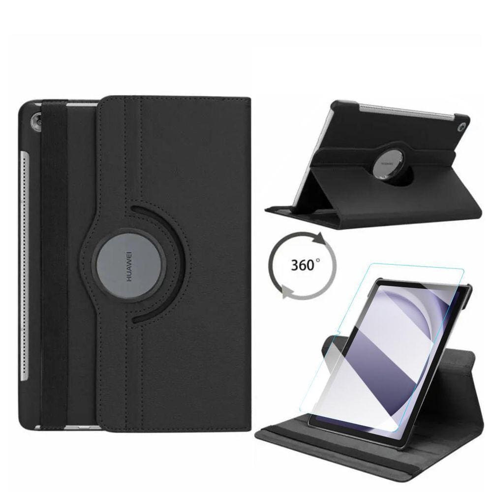 Capa Giratória + Película Para Tablet Samsung A9+ X216 X210