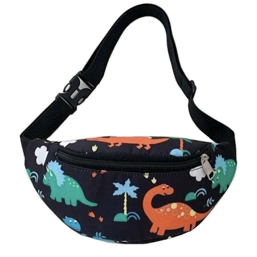 Mochila Pochete Bolsa Bolsinha Infantil Crianças Dinossauro