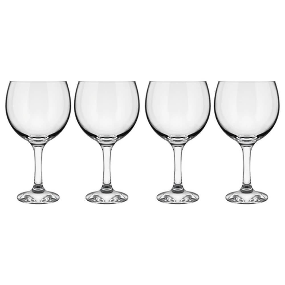 Conjunto De Taças Sm Royal Gin Com 4 Taças De Vidro 615 Ml