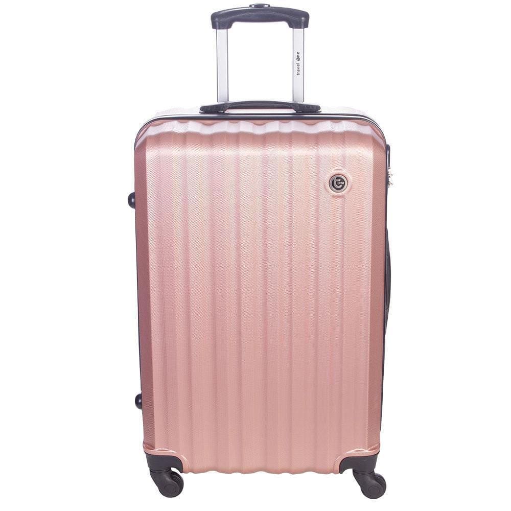 Mala De Viagem Grande Com Rodas 360 Travel One Go - Rose