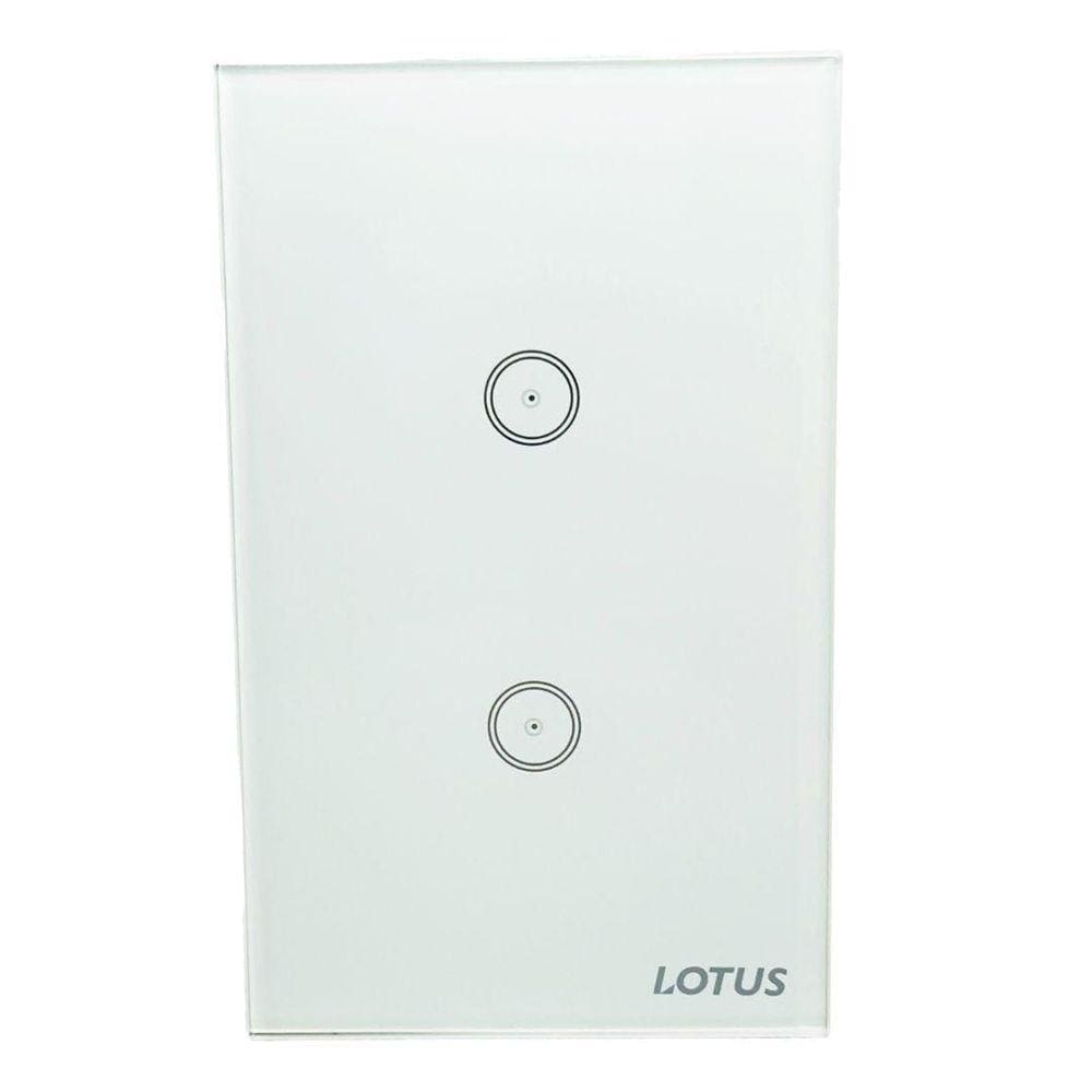 Interruptor Inteligente 2 Botões Zigbee 4X2 - Branco 64/1