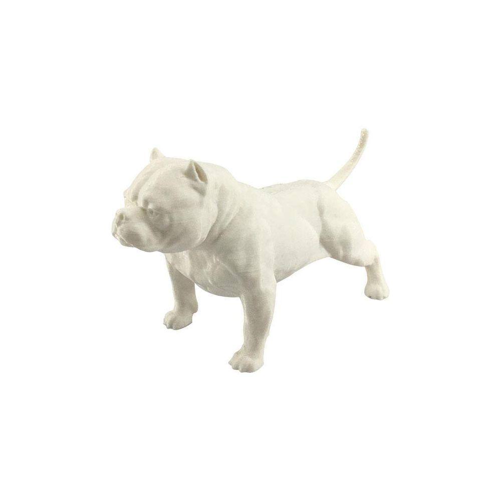 American Bully Decoração 3D - Branco