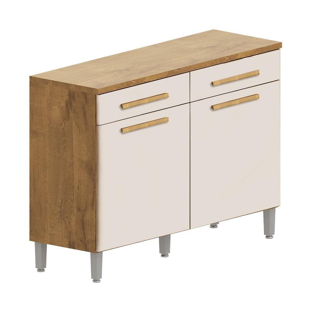 Balcão  De Cozinha 2 Portas 2gav 1,20m