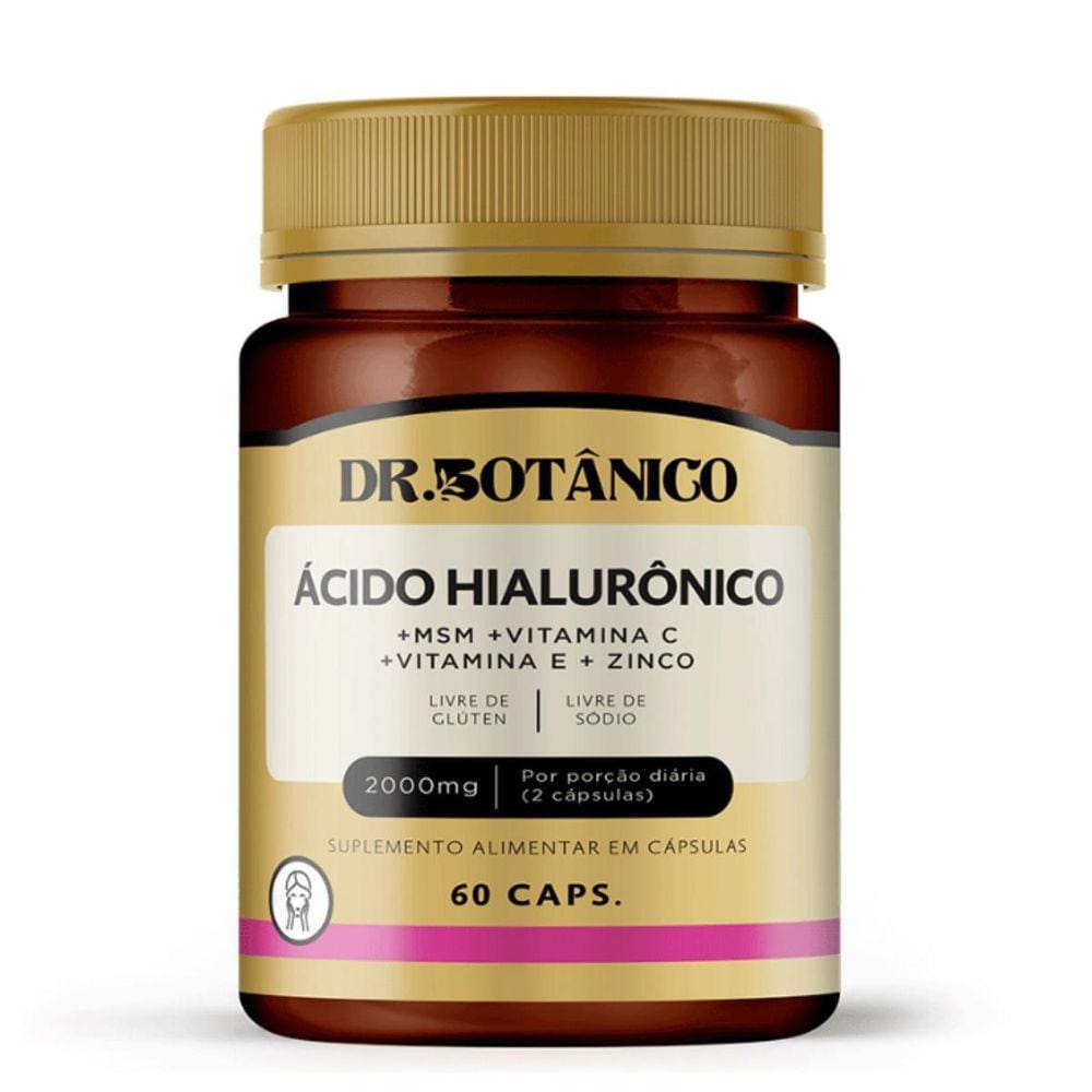 Acido Hialuronico + Vit C + Zinco 60 Capsulas Dr Botanico