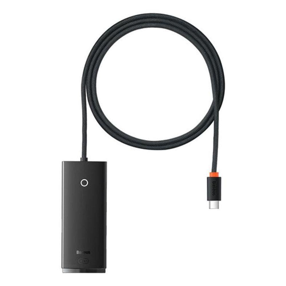 Adaptador Hub Baseus Tipo-C + 4 Portas Usb Cabo De 1 Metro