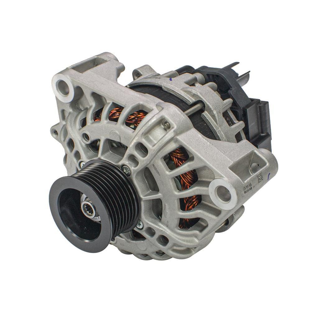 Alternador Trator JD 6110J 6145J 6110E 6125E 6150J 12V 90A Com Polia 8 Estrias - BOSCH - F000BL04H8