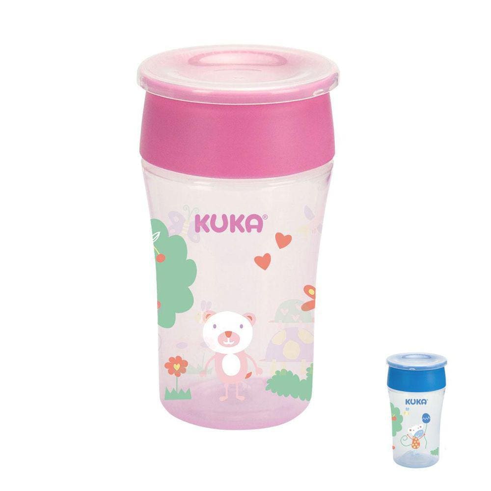 Copo Antivazamento 360º Kuka - Rosa