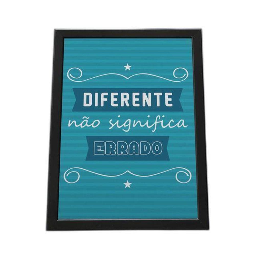 Quadro Com Moldura Diferente Não Significado Errado